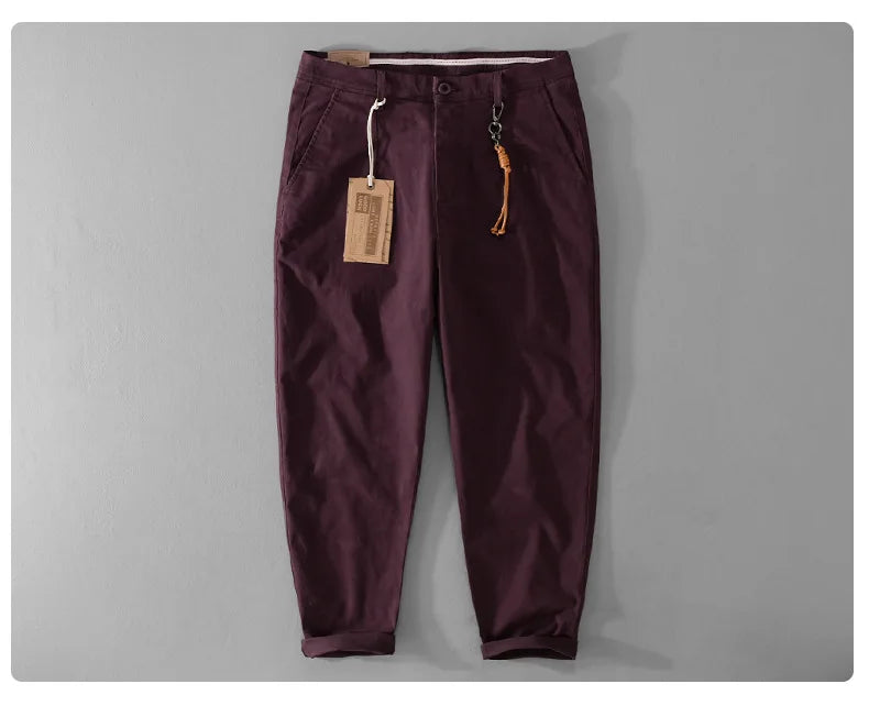 Men's Vintage Wide-Leg Cargo Trousers | LFFMHMT