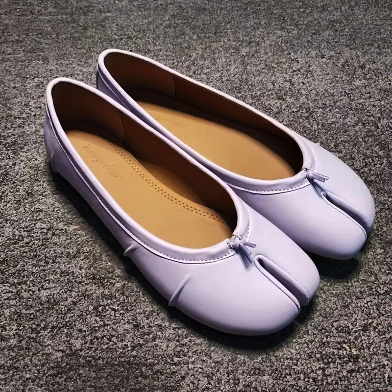 Split Toe Ballet Flats | Tabi Loafers for Women