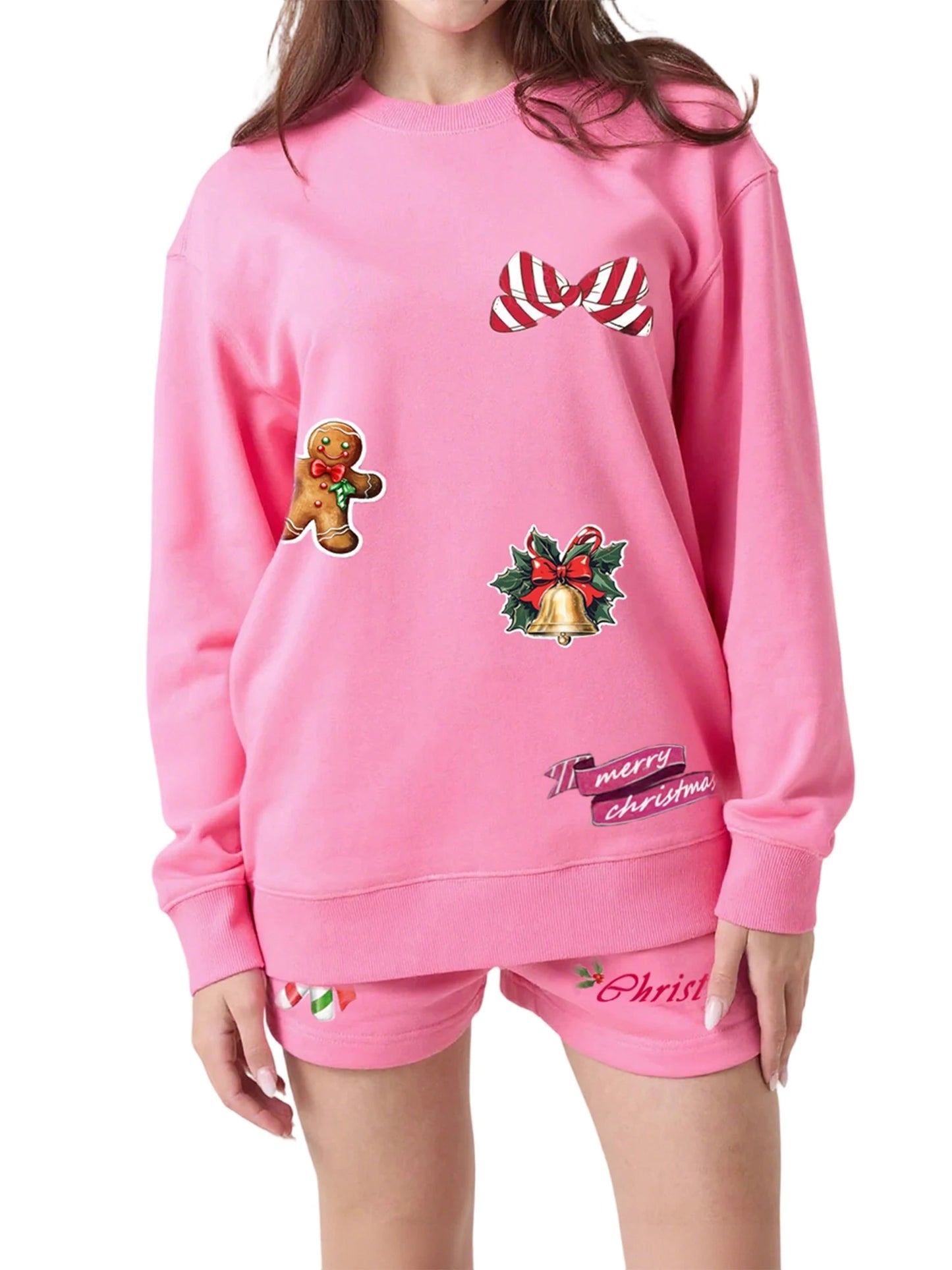 Women’s Festive Holiday Lounge Set