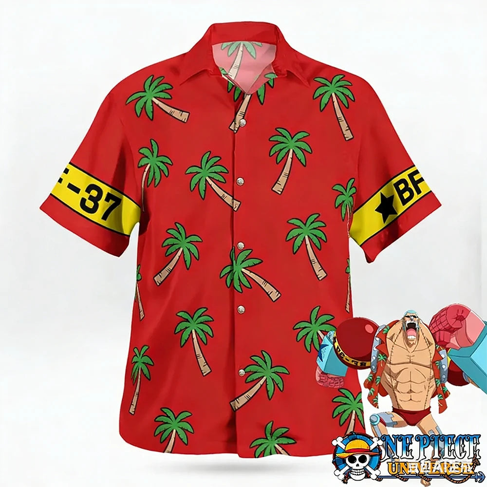 Men's One Piece Franky Cosplay T-Shirt