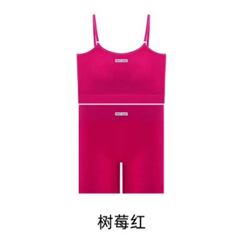 Women Seamless Yoga Sets Summer Fitness Workout Suits Sport Bra High Waist Leggings Sexy Outfits 2024 Female Casual Sportswear
