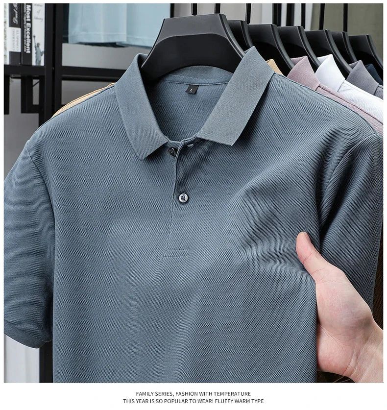 Men's Premium Cotton Polo Shirt – 19 Colors