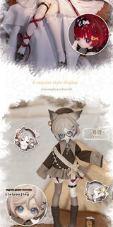Meki Final Blessing Series 1/8 BJD Blind Box Mystery Box Toys Cute Action Anime Figure Kawaii Model Gift