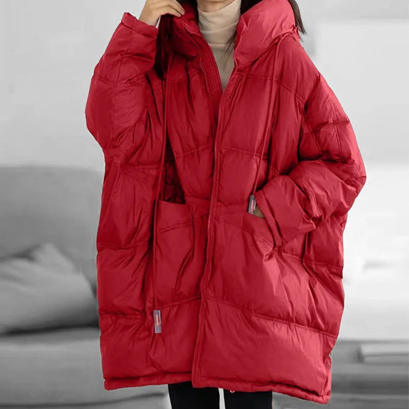 Women’s Oversized White Duck Down Puffer