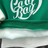 3pcs Set Kids Boys Clothes Baseball Coat+T-Shirt+Pant Spring Autumn Letter Print Sweatshirts Black Sports Casual Outfits Clothes