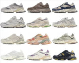 New 9060 retro durable sports shoes, height increasing, casual, breathable running shoes, men's and women's board shoes