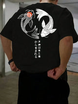 Japanese Koi Harajuku Graphic Tee