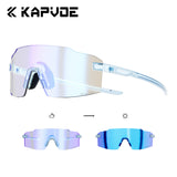 Kapvoe Fashion Sunglasses for Men Photochromic Runnning Glasses Light-Weight Cycling Glasses Bike Women UV400 Hiking Eyewear
