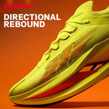 QIAODAN Feiying Plaid 3 Carbon Plate Men Running Shoes 2026 Marathon Racing Sneakers Rebound Cushion Athletic Shoes QDB023262290