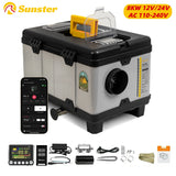 Sunster TB10 8KW Diesel Air Heater | Bluetooth LCD