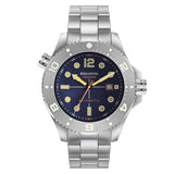 FeelNever Profession Casual Sports Mechanical Man Watch Stainless Steel Sapphire Crystal 50Bar Auto Date Wristwatch Reloj Hombre