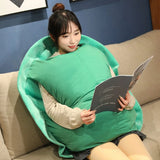 Wearable Vest Turtle Shell Pillows Cosplay Anime, Giant Turtle Stuffed Animal Plush Pillow, Costume for Animal Cosplay Halloween