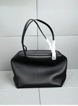 XHTY Genuine Leather Shoulder Bag Underarm Bag Women Soft Large Capacity Bowling Bag Simple Fashion Top Layer Cowhide New Model