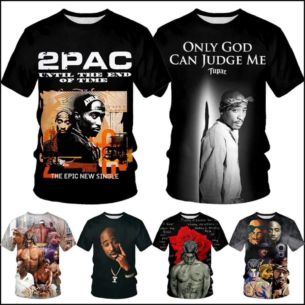 Men's 3D Print Crew Neck T-Shirt
