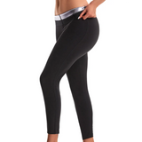 Women’s High-Waist Sauna Sweat Pants - USA-Made Slimming Body Shaper