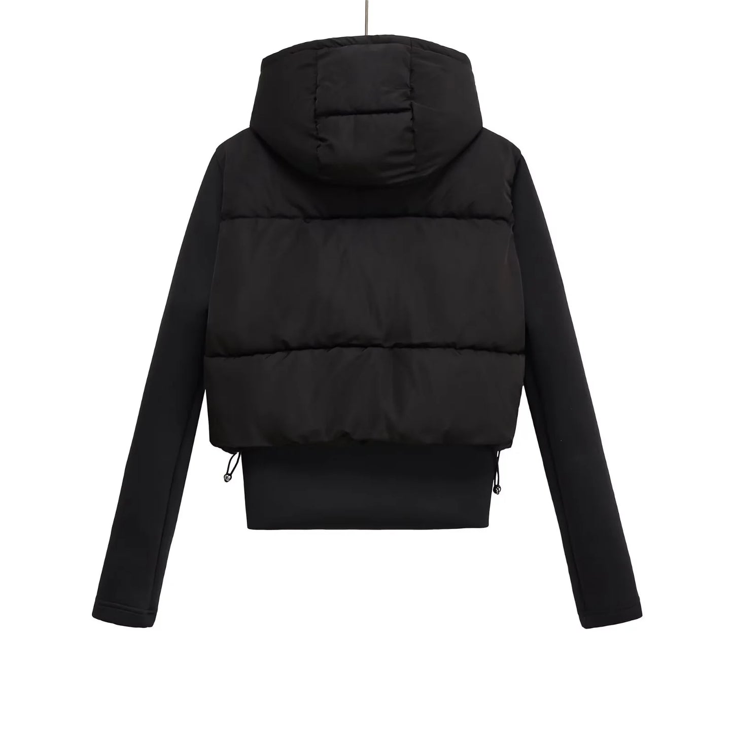 Women’s Autumn Slim-Fit Hooded Cotton Parka