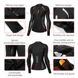 WOSAWE Women Motorcycle Jacket Downhill Motocross Motorbike Reflective Summer Biker Riding Clothing Apparel