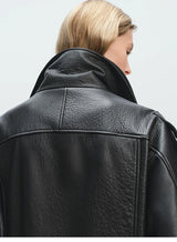 Mauroicardi Spring Oversized Black Soft Pu Leather Jacket Men Long Sleeve Belt Luxury Designer European Fashion Clothes 2025