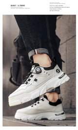 Men’s Autumn Leather Casual Sneakers