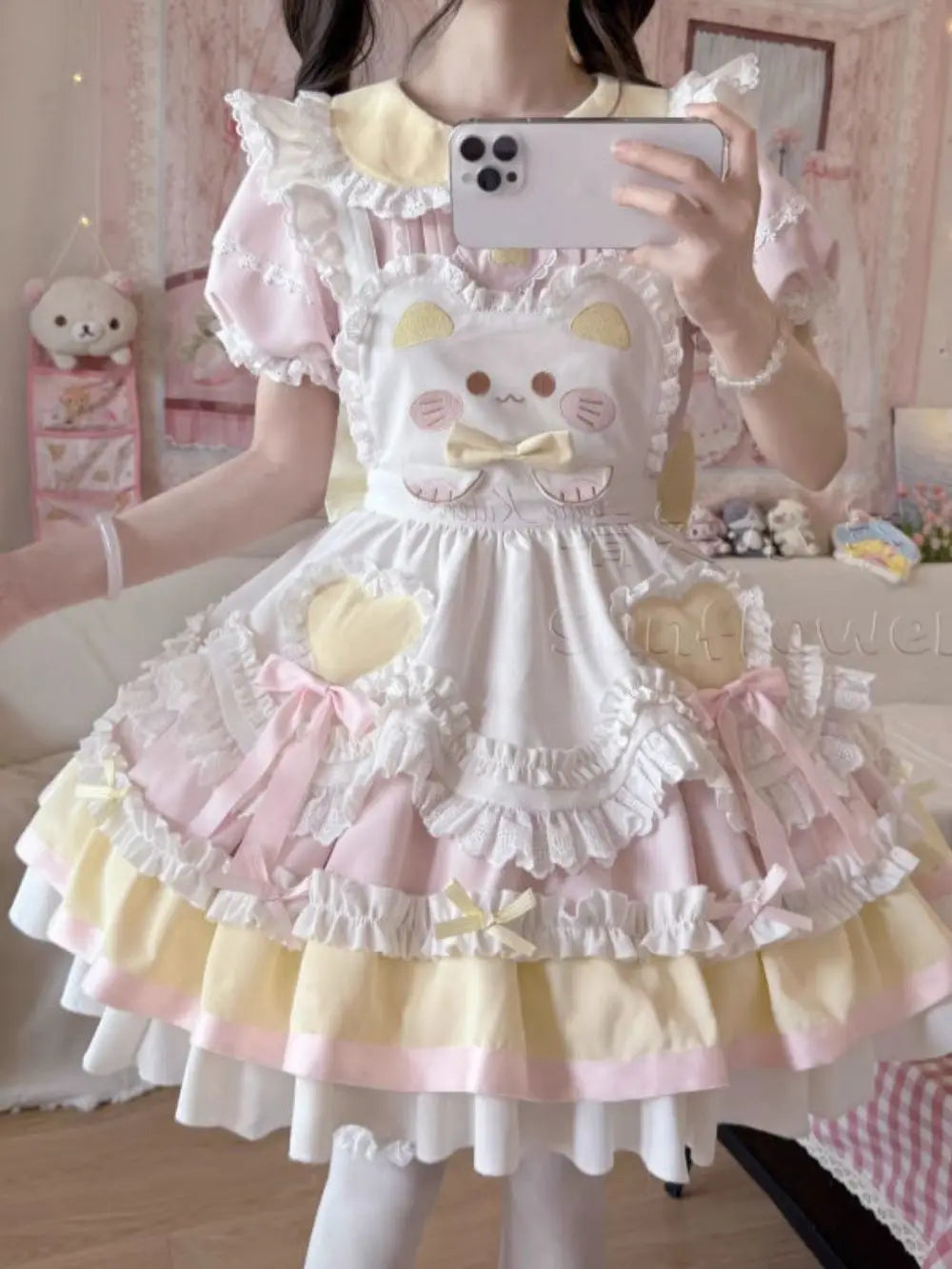Kawaii Sweet Lolita Bow Dress