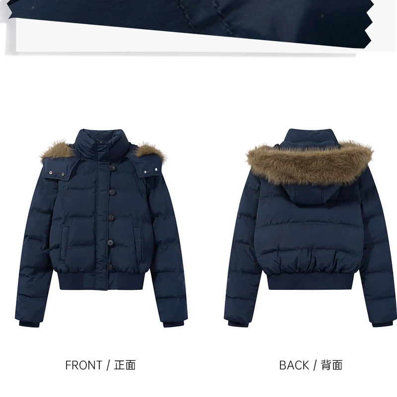 Winter Hooded Puffer Jacket