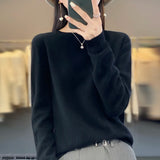 Women's Merino Wool Crew Neck Sweater