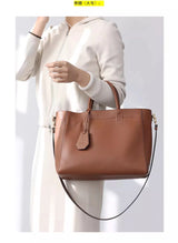 Luxury Women Handbag 100% Real Cow Leather Temperament Single Shoulder Messenger Bag Stuitable For Commuting