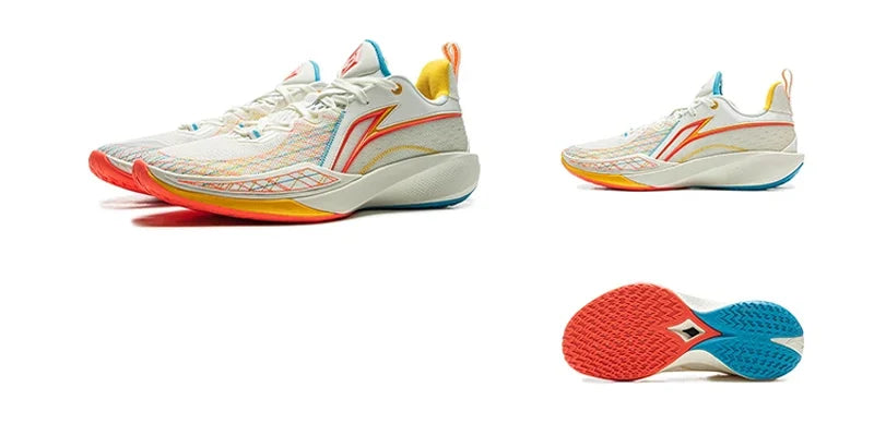 Li-Ning Men's SHINING 2 Professional Basketball Shoes LIGHT FOAM PLUS Breathable Cushion Wearable LiNing Sneakers ABAV009