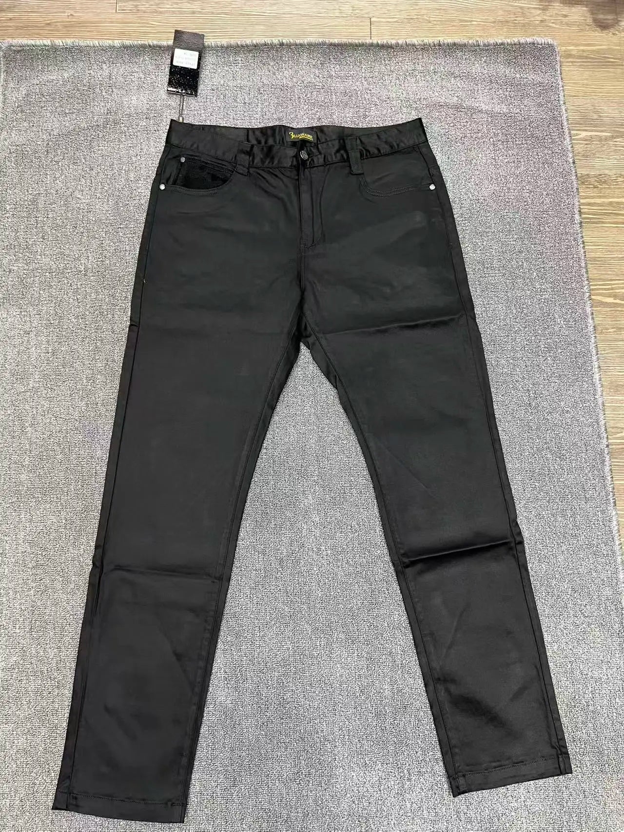 BILLIONAIRE BLSK CPRT Jeans Men 2026 Spring Summer new fashion Embroidery comfortable elasticity outdoors Big size 34-42 Pants