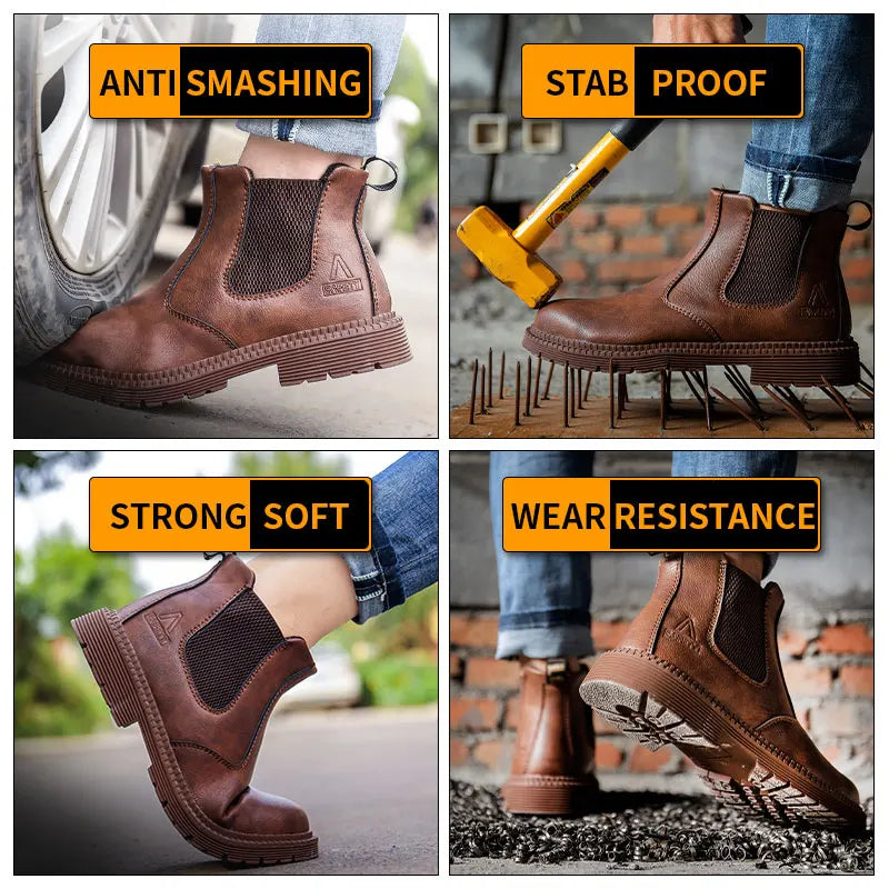 Waterproof Steel Toe Safety Boots