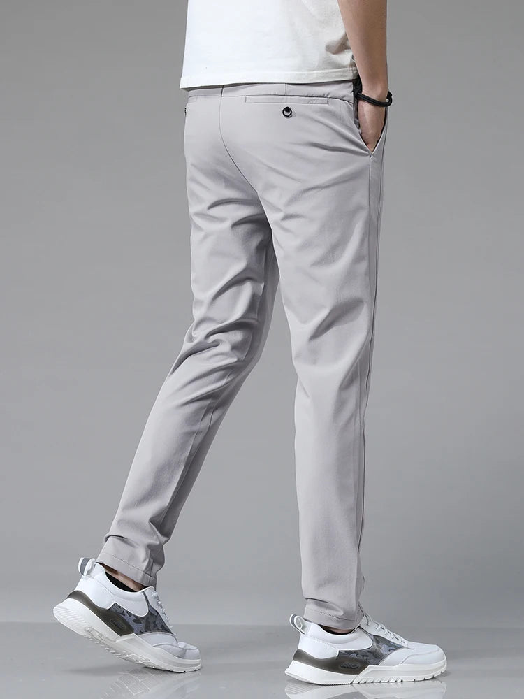 Men's Lightweight Stretch Slim-Fit Pants