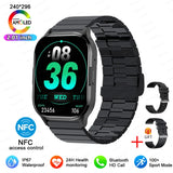 GUHUAVMI AMOLED Smartwatch – Bluetooth Call & Health Tracker