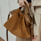 Genuine Leather Women Handbags Large Capacity Female Shoulder Crossbody Bag Fashion Cowhide Commuting Big Totes Bolsas