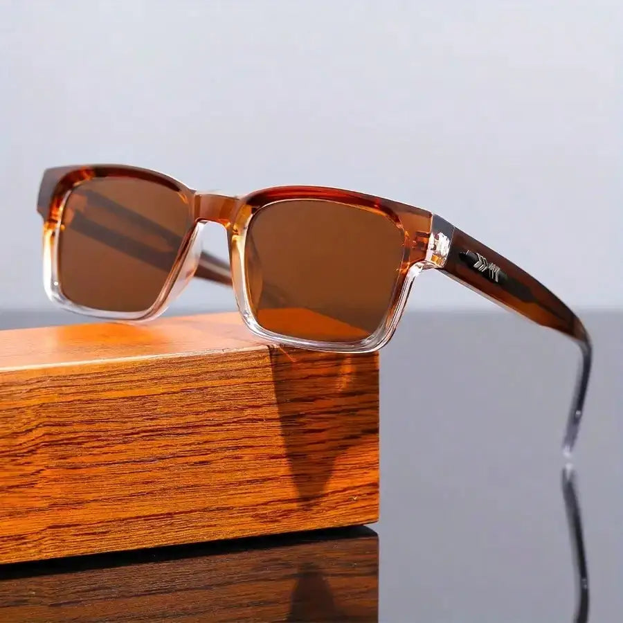 Square Frame Retro Sunglasses – Unisex UV400 Style
