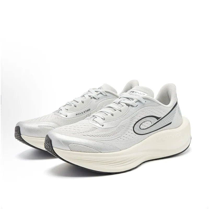 QIAODAN WIND 3TR Men's Marathon Training Sports Shoes Thick Sole Shock Absorption Rebound Middle Running Sneakers QDB023252297