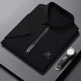 Men's Zipper Polo Shirt | Smart Casual All-Season