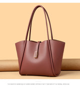 High Quality Soft Leather Shoulder Crossbody Bags For Women Large Capacity Luxury Bag Brand Designer Casual Handbag Sac A Main