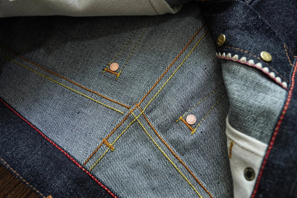 Sauce Origin 1A915-AG Men's Selvedge Denim Jeans | 15 oz Taper Fit