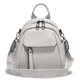Zency Soft Genuine Leather Women Small Casual Backpack Travel Rucksack Shoulder Bag Purse Preppy Style Mochila 2025