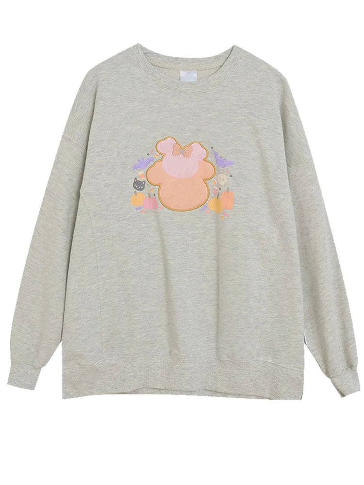 Women's Embroidered Crewneck Sweatshirt
