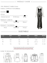 Black V-Neck Asymmetric Maxi Dress