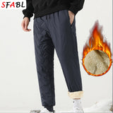 Men's Fleece-Lined Winter Joggers