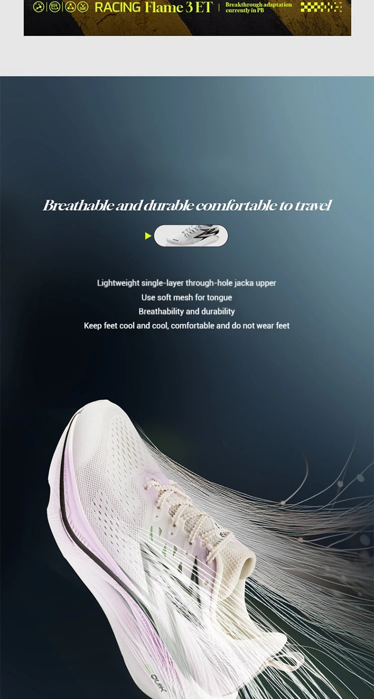 361 Degrees Flame 3.0 ET Men's Running Shoes Racing Marathon Stable Breathable Comfort Rebound Jogging Male Sneakers 672612245F