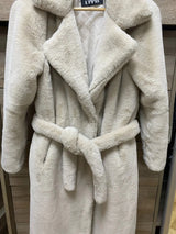 Luxury Faux Rabbit Fur Winter Overcoat