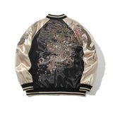 Dragon Embroidered Harajuku Jacket