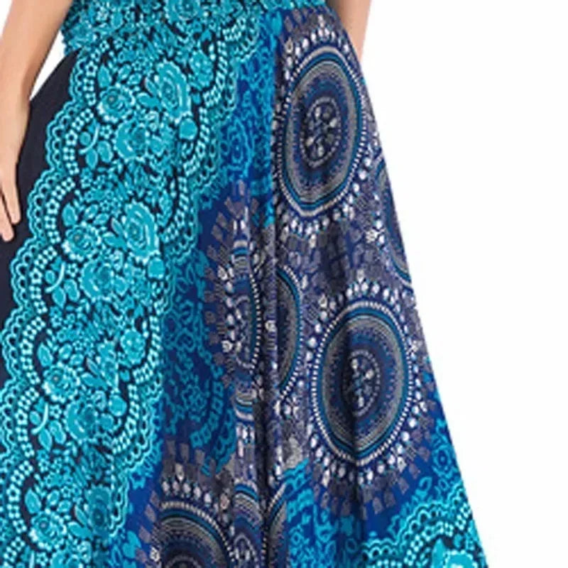 Boho Maxi Skirt – Flowy Ankle-Length Summer Skirt for Women