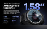 HAYLOU Solar 5 Smartwatch – AMOLED, Bluetooth Calling