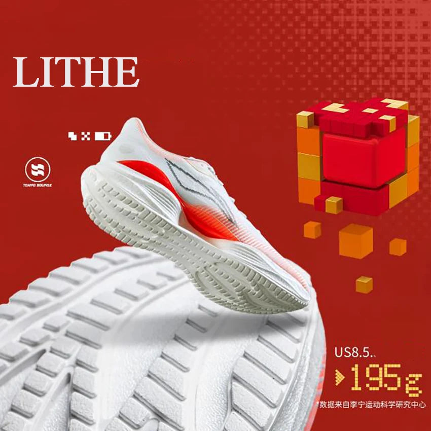 LI-NING SUPERLIGHT 22 New Year Color Men's Comfortable Lightweight Cushioned Running Shoes ARBV001