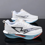 2026 Running Shoes Carbon Board Marathon Men Sports Breathable Lightweight Women's Comfy Athletic Antiskid Sneakers Casual New