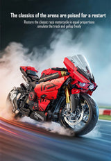 ToylinX 1:5 Motorcycle Building Set, 2024 Pieces